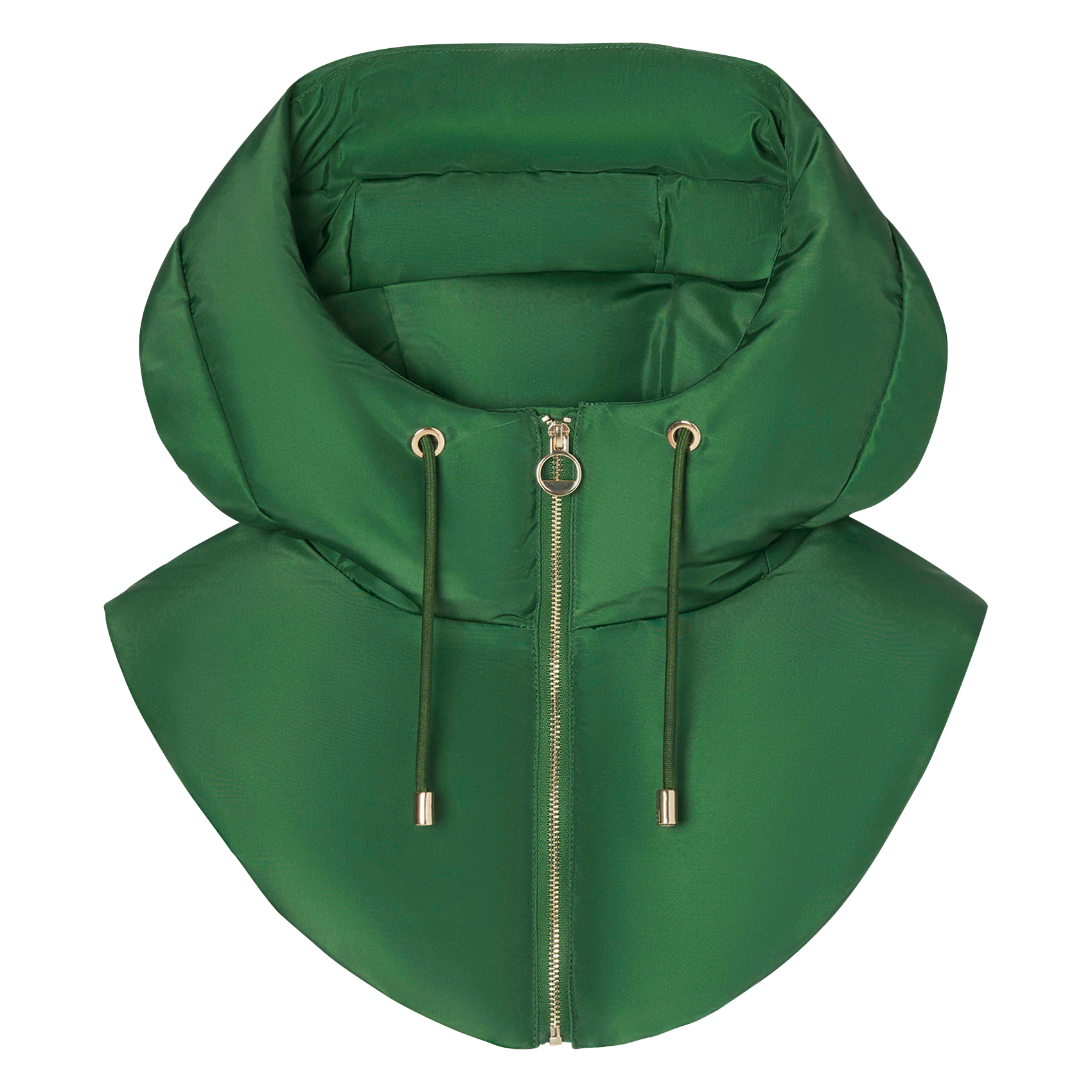DARIA - Capuche amovible matelassée | Vert