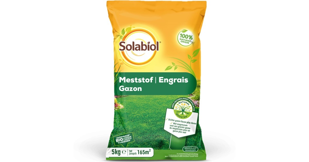 SBM Life ScienceSolabiol Meststof Gazon, 5 kg  (Tot 165 m²)