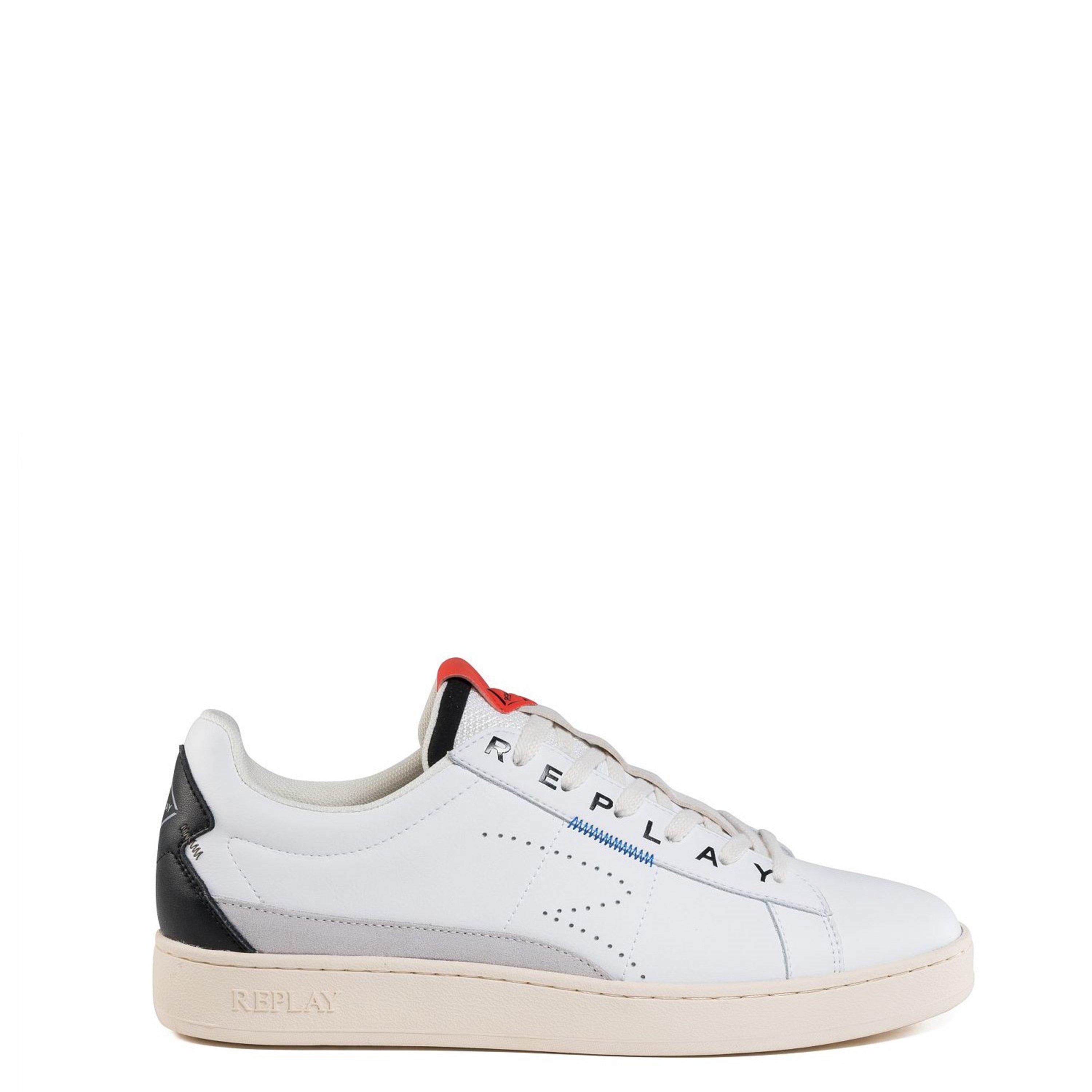 Replay Logo Trainers Mens