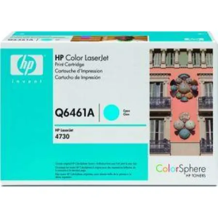 HP Original Color LaserJet Toner 644A, cyan
