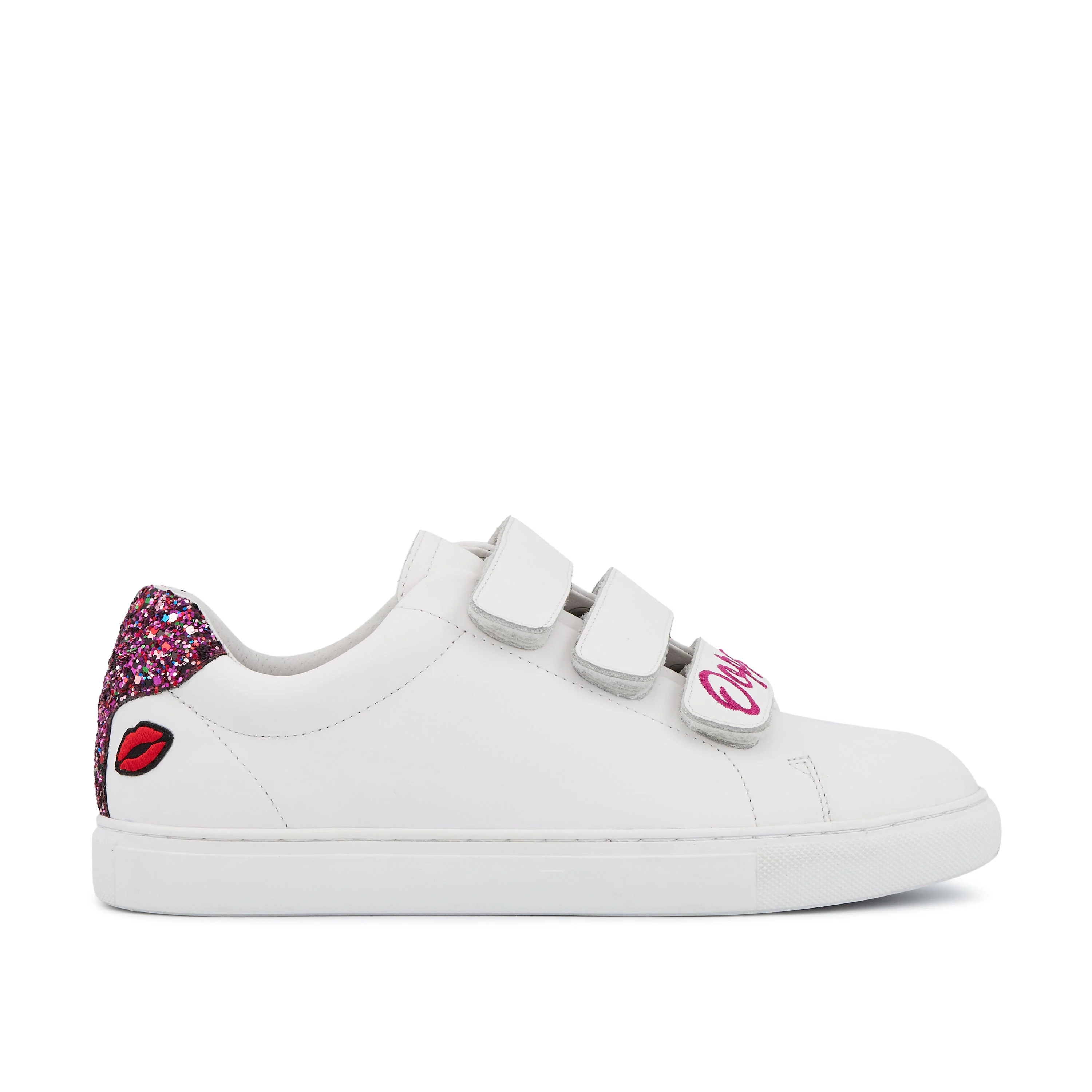 EDITH I DID IT AGAIN - Sneakers en cuir | Blanc