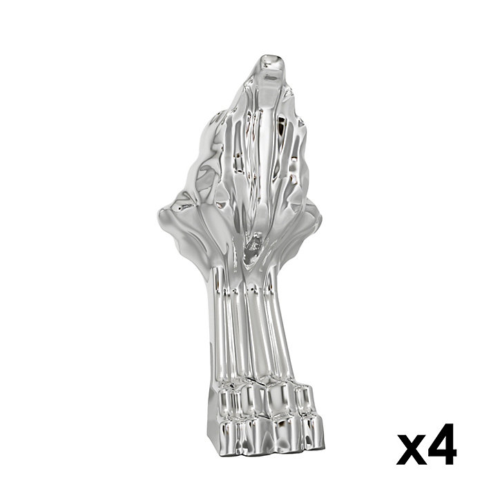 Lot de 4 pieds pour baignoire Emba, chrome, GoodHome