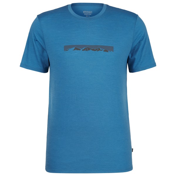 Stoic - Merino155 LaholmSt. Print T-Shirt Ridge - Haut en mérinos