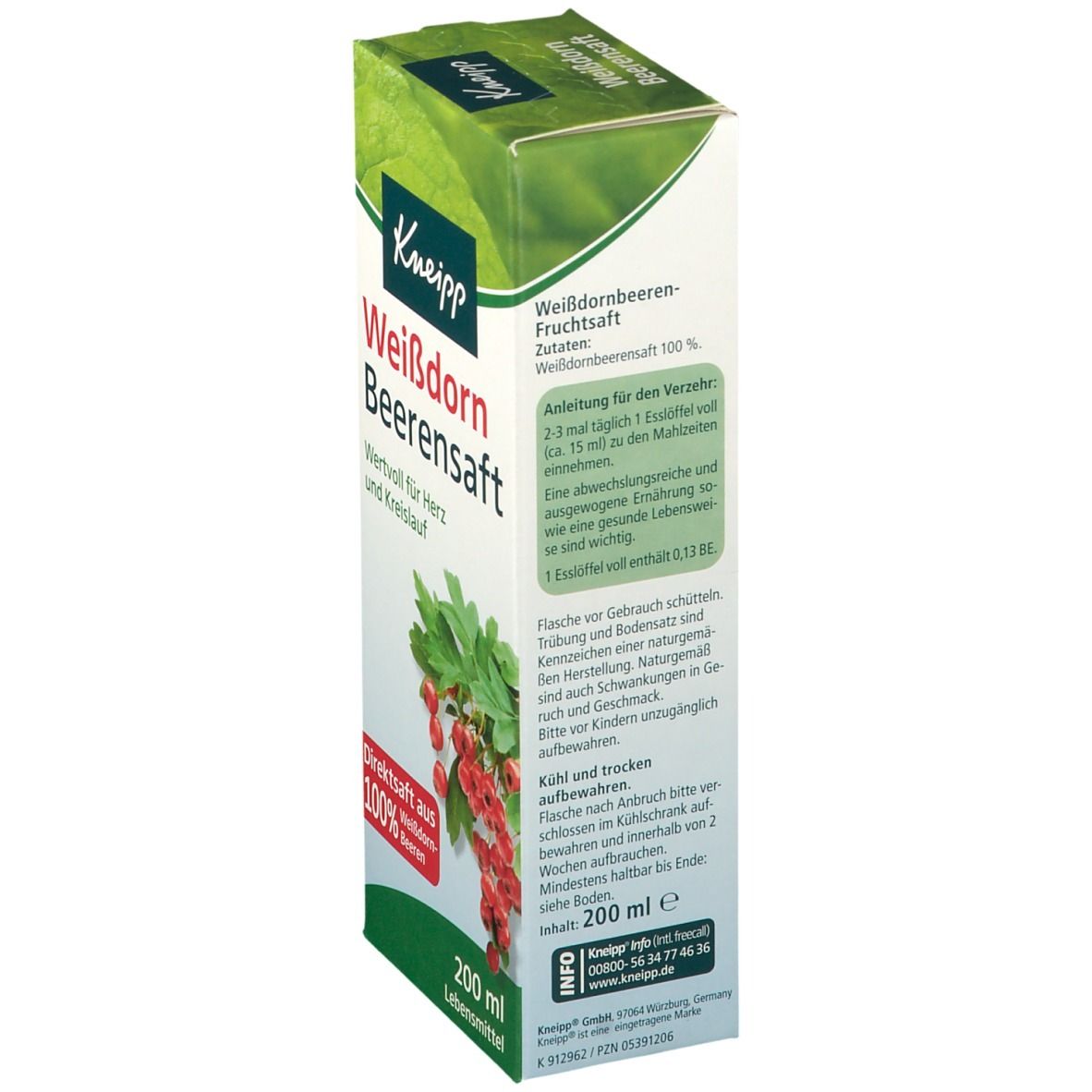 Kneipp® Weißdorn Beerensaft