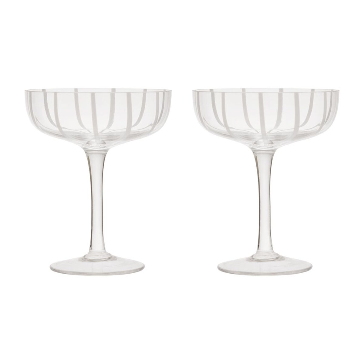 Mizu coupeglass 2-pack, clear