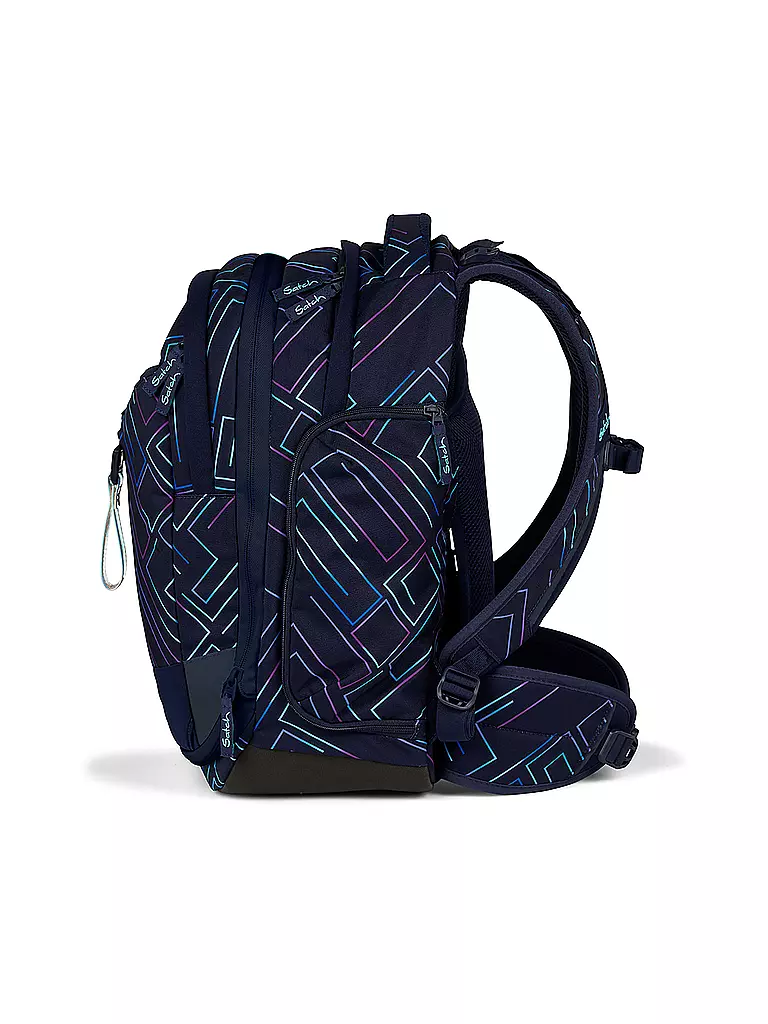 SATCH Schulrucksack Match Purple Laser dunkelblau