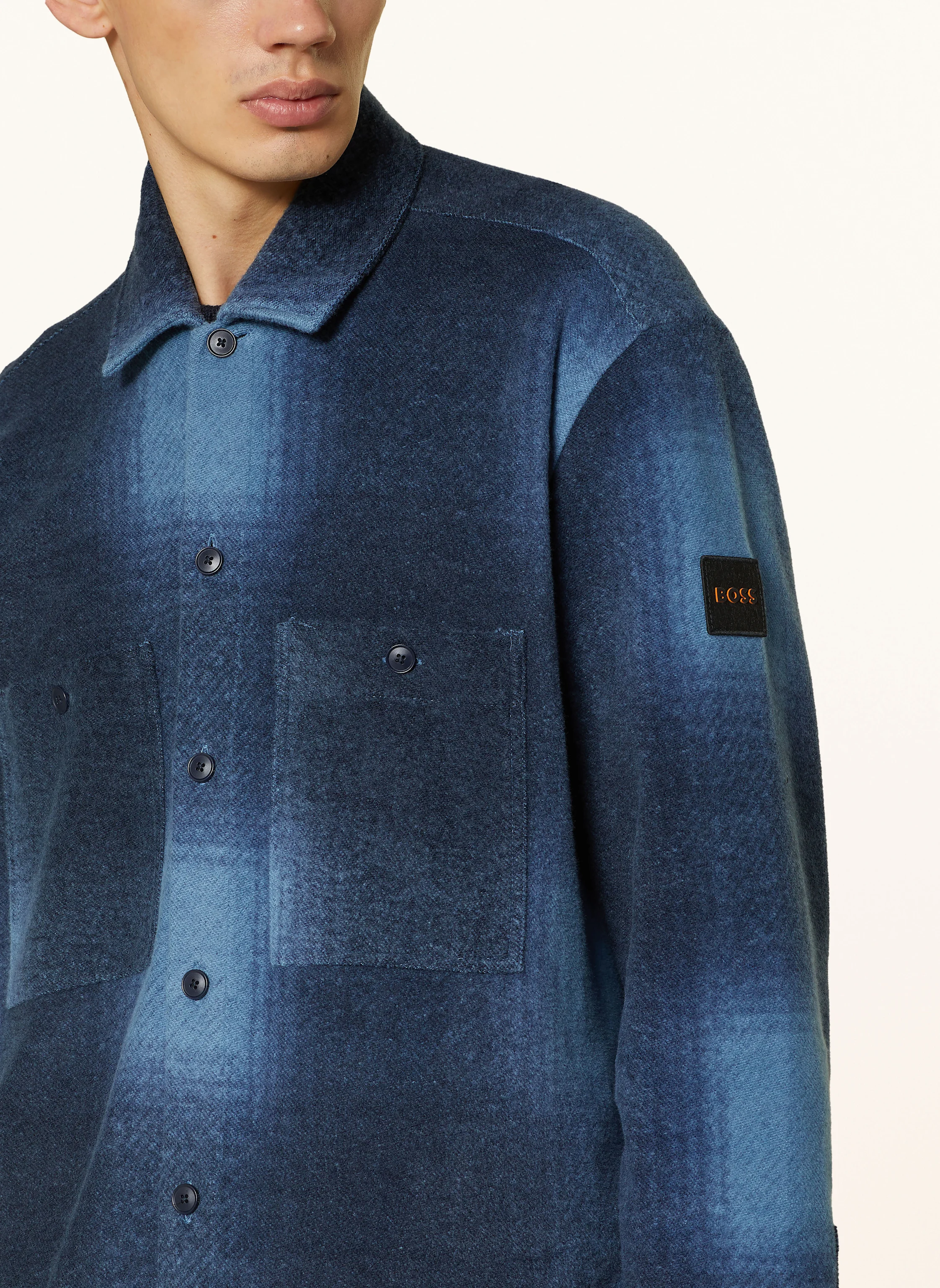 BOSS Flanell-Overjacket LOCKY