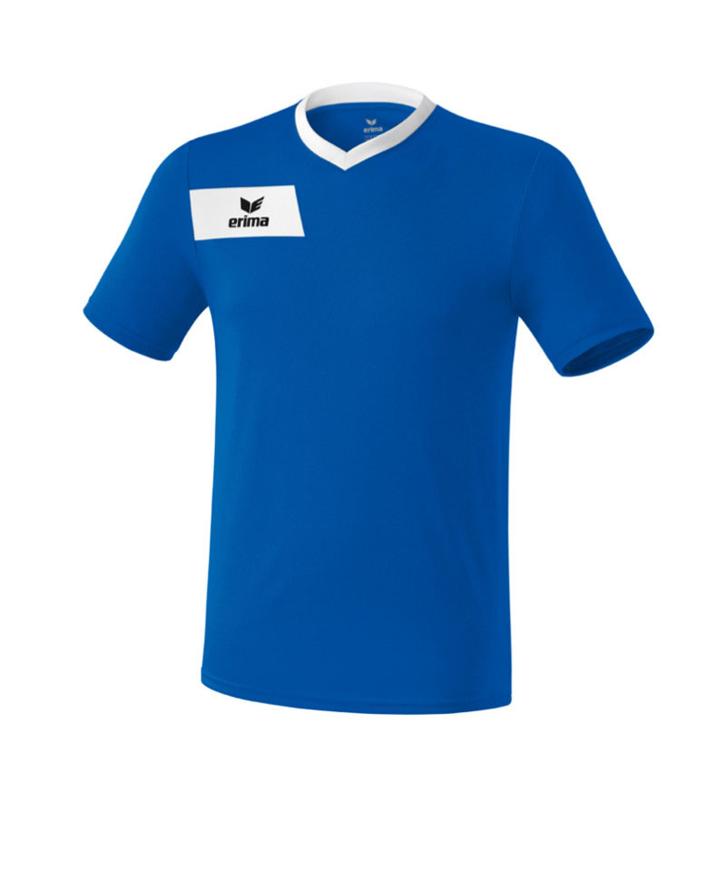 Erima Porto Trikot kurzarm Blau Weiss