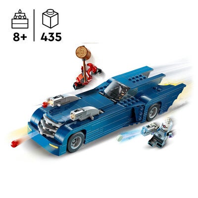 LEGO Super Heroes 76274 Batman med Batmobile mot Harley Quinn og Mr. Freeze