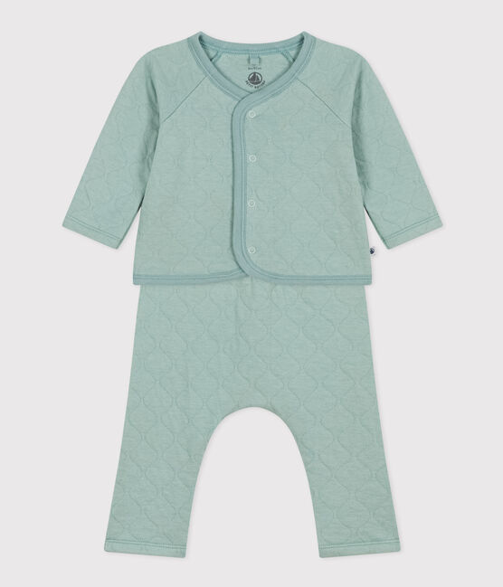 Ensemble en tubique matelassé bébé
