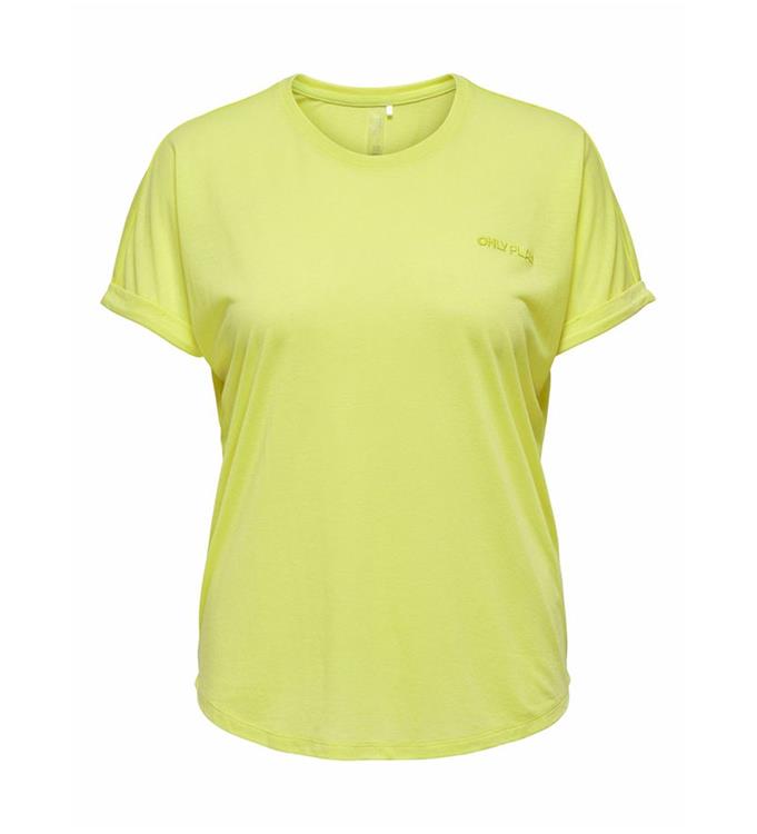 Only Play Women Onpfrei Logo Loose SS Curvy T-Shirt