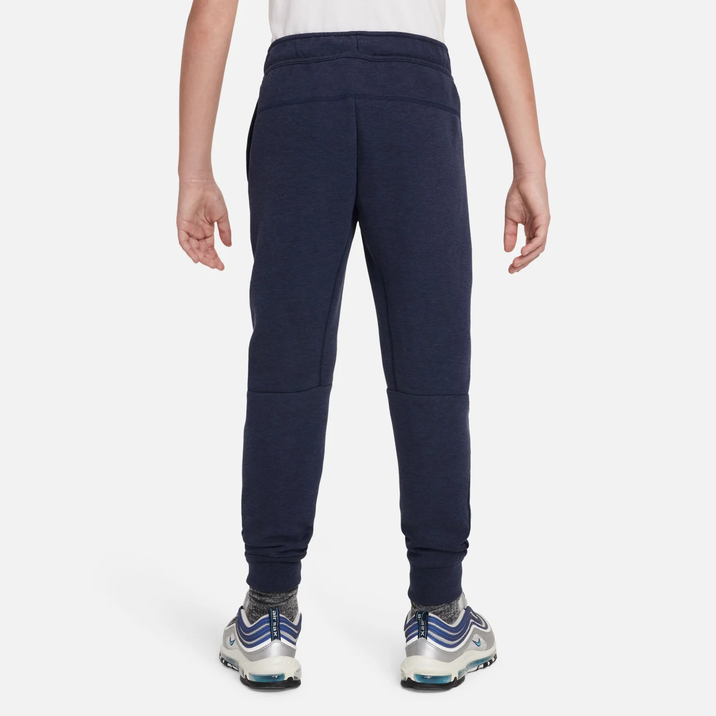 Nike Tech Fleece Sportswear Joggingbroek Kids Donkerblauw Zwart