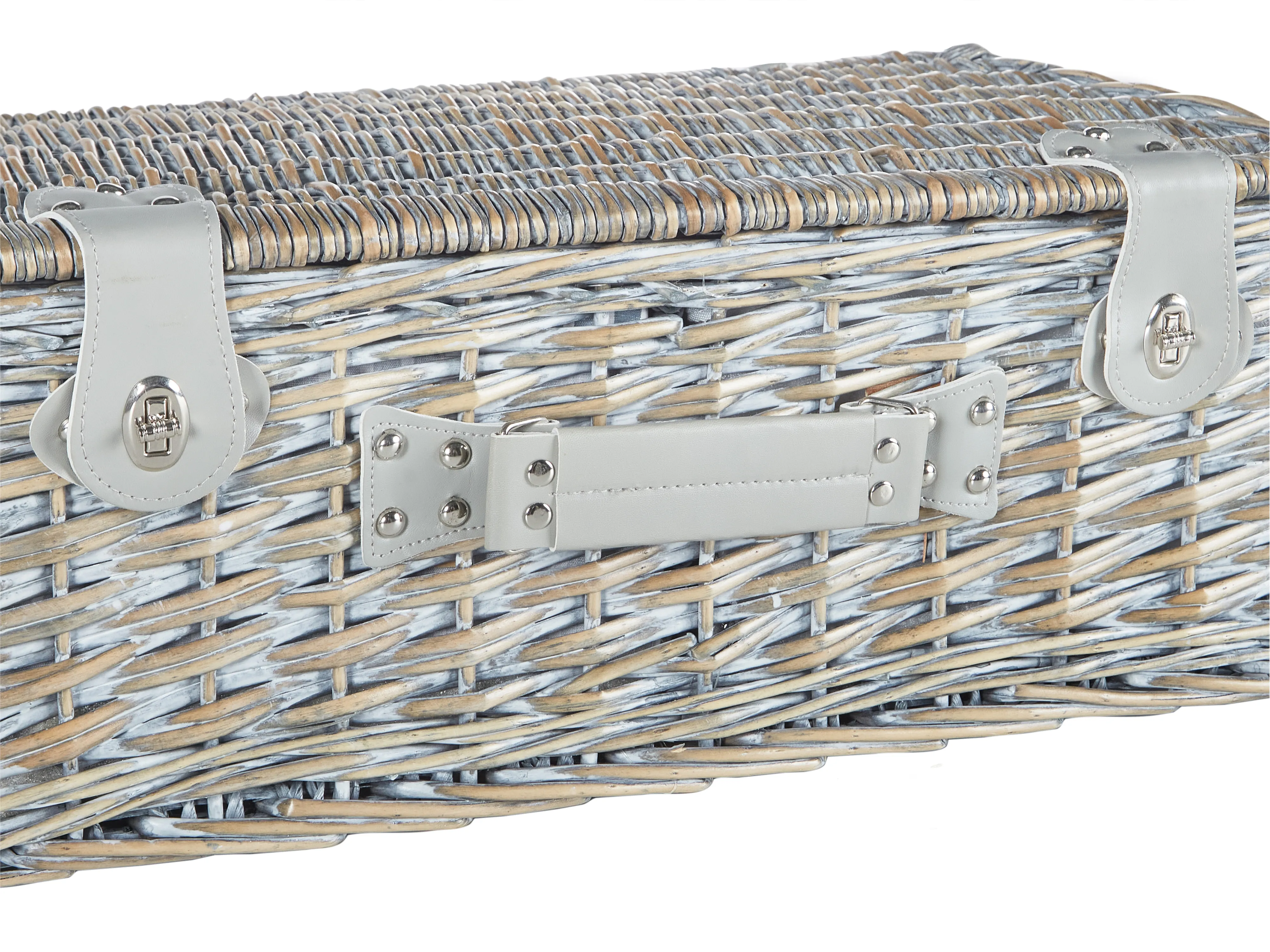 Picknickmand FIGUE Wicker Grijs