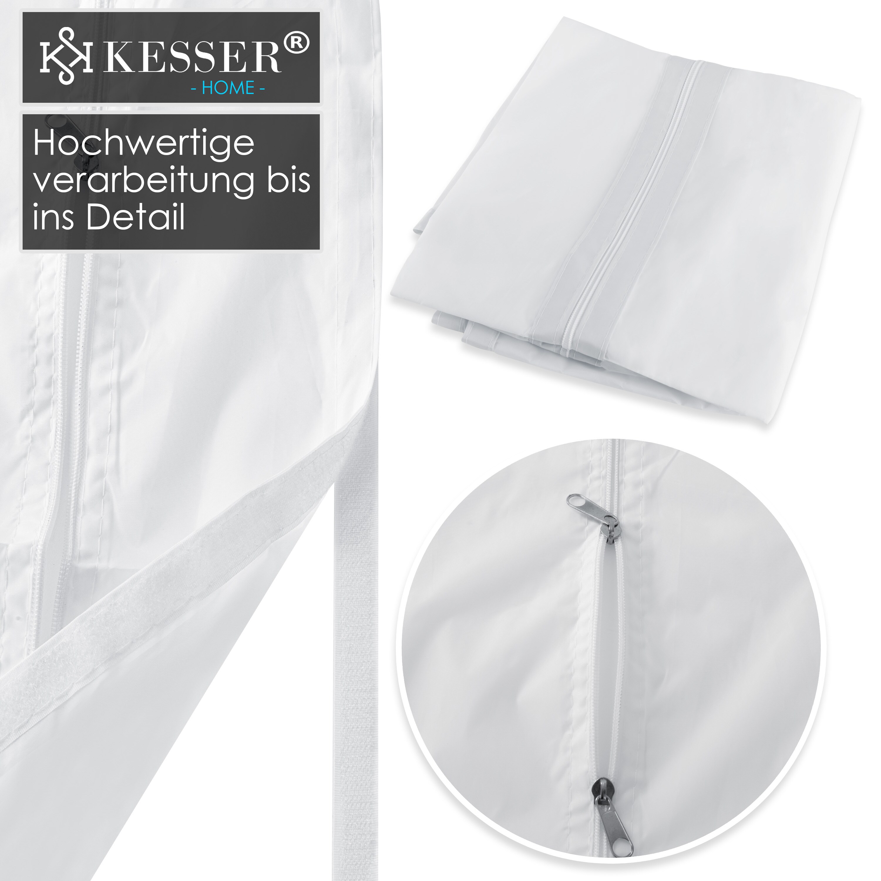 KESSER Fensterabdichtung für mobile Klimagerät, Klimaanlage, Wäschetrockner, Ablufttrockner, Hot Air Stop zum Anbringen an Fenster, Dachfenster, Flügelfenster/Fensterabdichtung