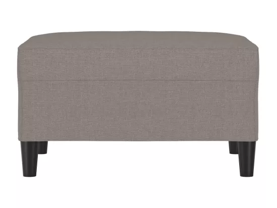 Repose-pied Taupe 70x55x41 cm Tissu