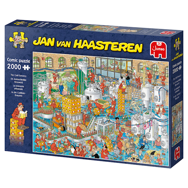 Jan Van Haasteren The Craft Brewery Puslespill 2000 brikker, Jumbo