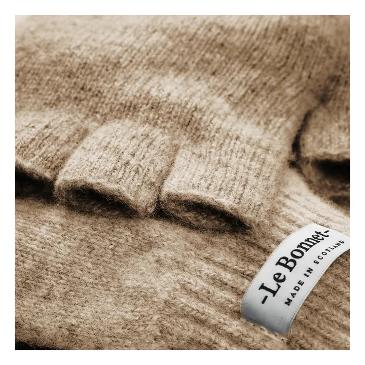 Le Bonnet Amsterdam Mitaines Mérinos | Sable