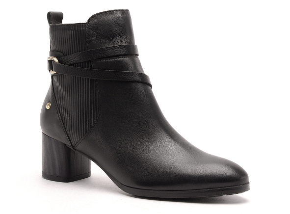 Pikolinos boots bottine talons femme calfat w1z8841 noir