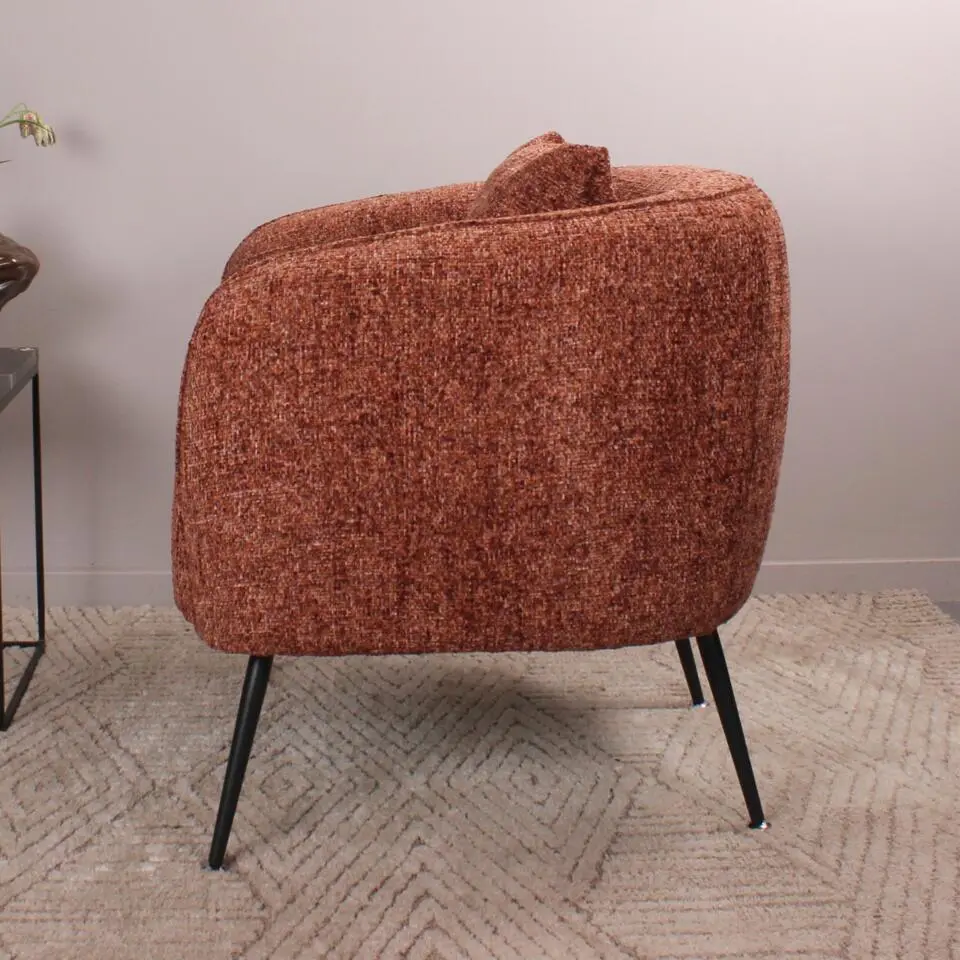 DS4U - Olan fauteuil - kastanje