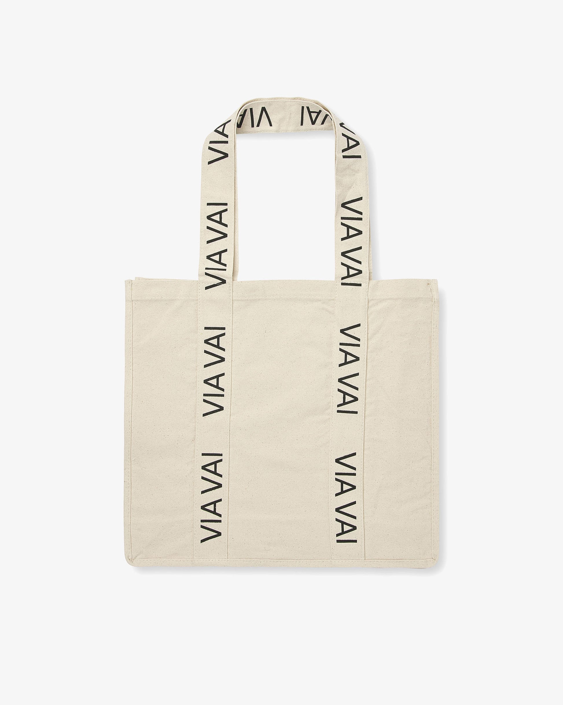 VIA VAI beige canvas tas Canvas Bag