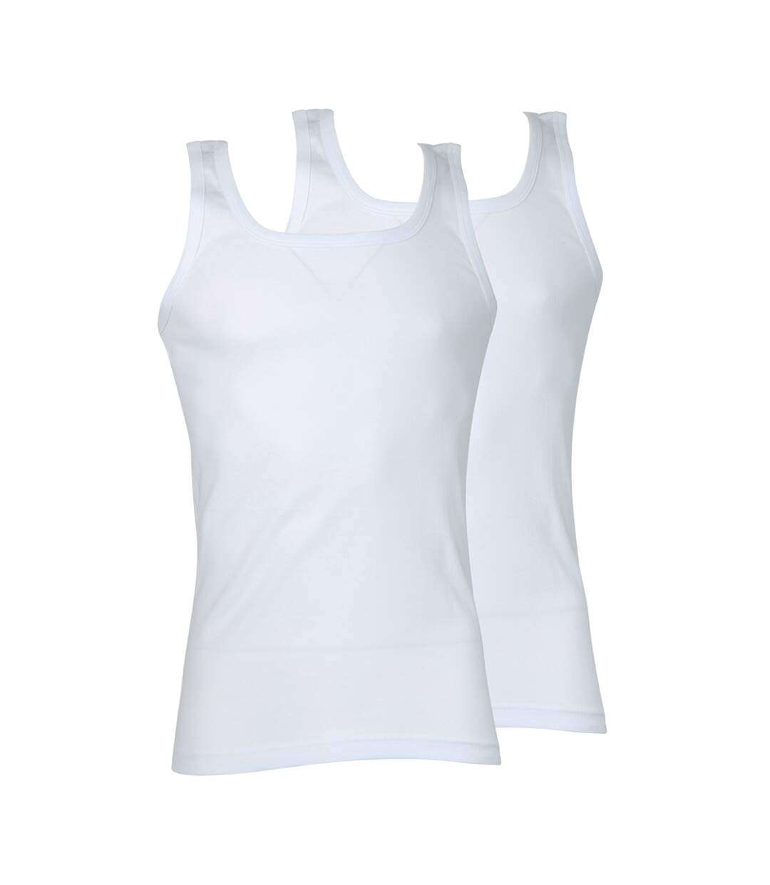 Lot de 2 débardeurs homme Coton Bio