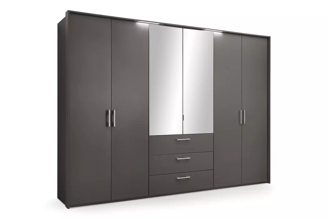 Kleiderschrank Henderson 301 x 223 cm