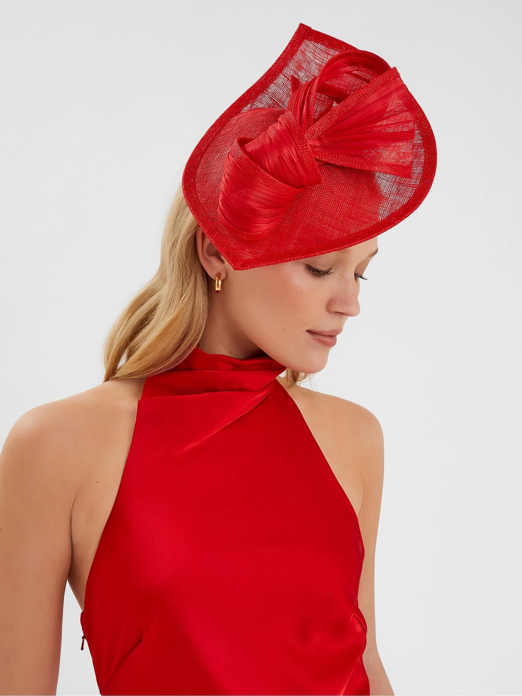 Accessorize Teardrop Bow Fascinator Hat