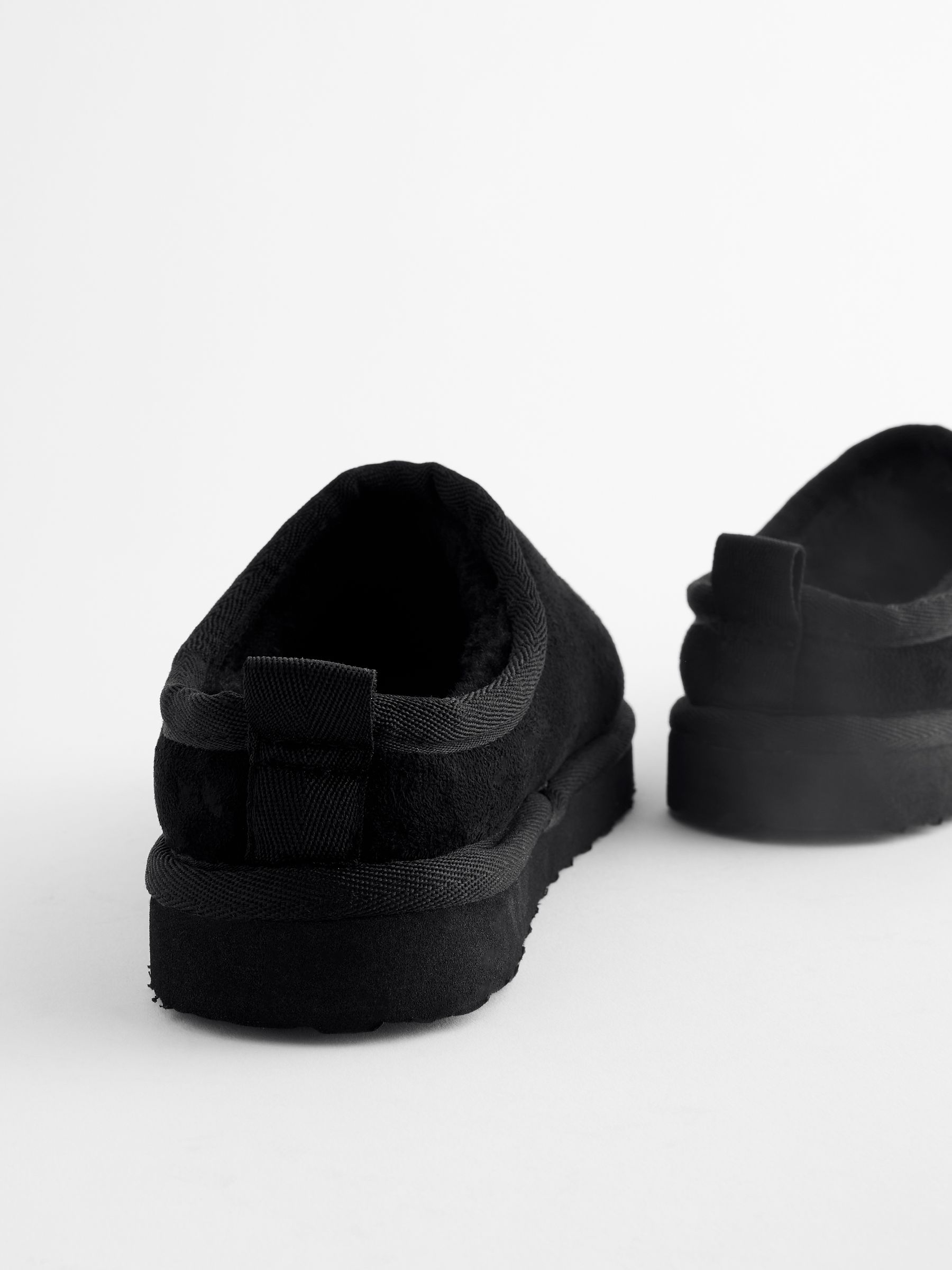 Zwart - Gemakkelijke pantoffelmuiltjes