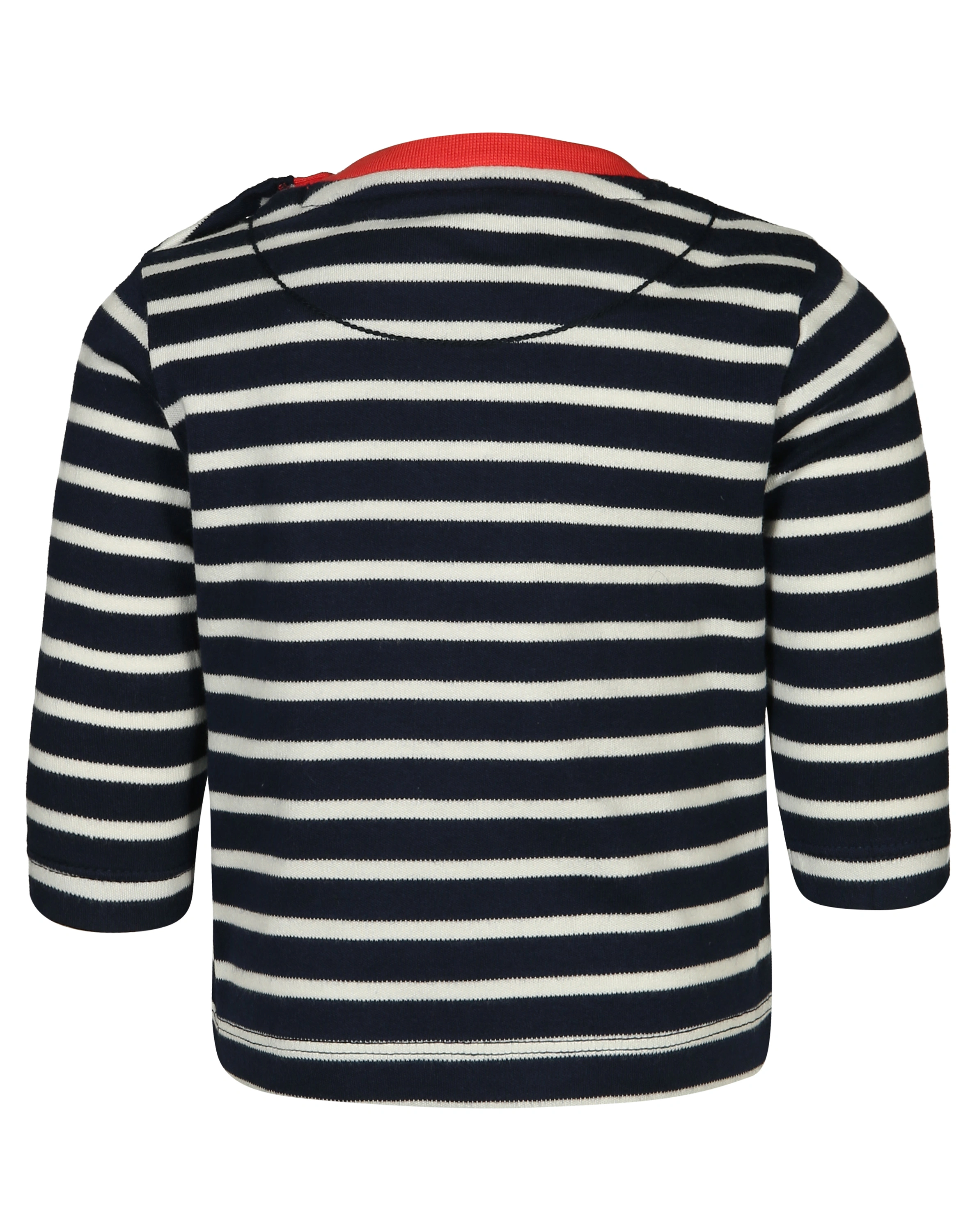 Langarmshirt REH gestreift in dunkelblau/weiß