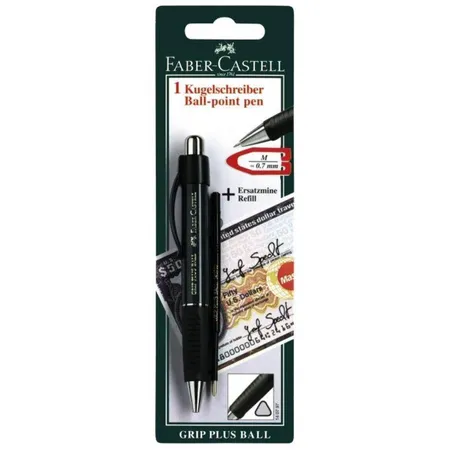 Faber-Castell Kugelschreiber GRIP PLUS BALL BK