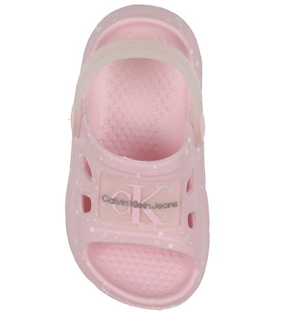 Calvin Klein Sandalen - Bequem - Pink m. Weiß