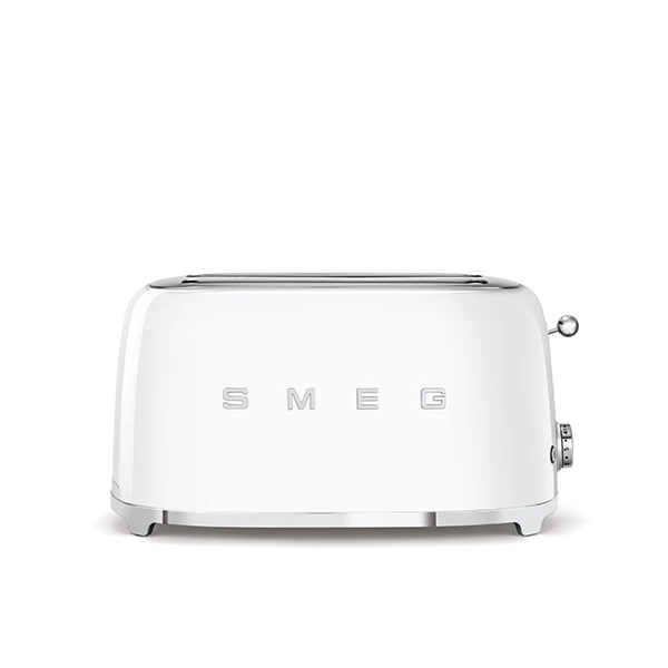 Grille pain 4 tranches 1500 W TSF02WHEU blanc Smeg