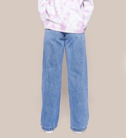 Grønt Jeans - Wise Wide Leg - Blåe