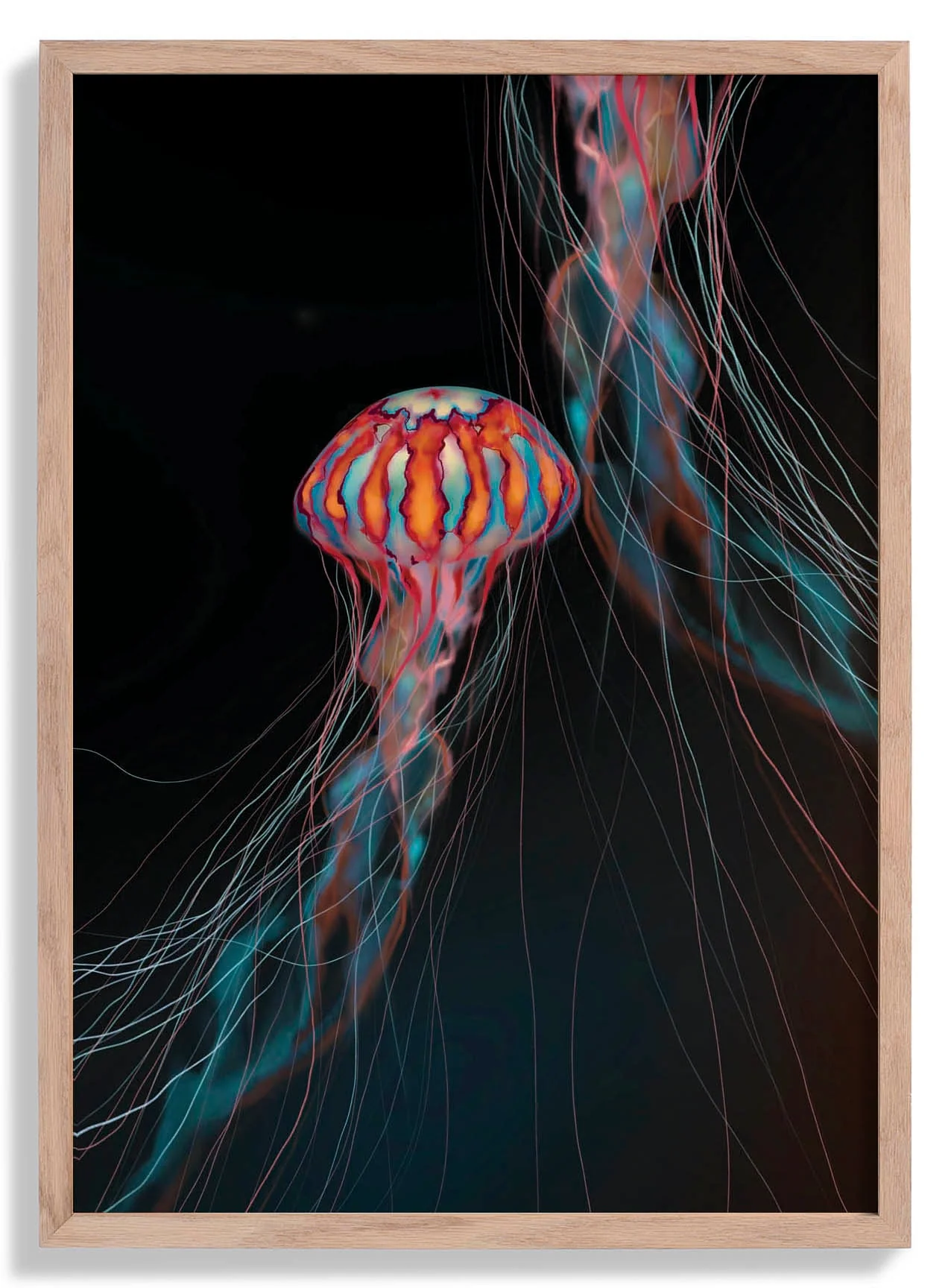 Universum Geist Qualle von Julia Charlott