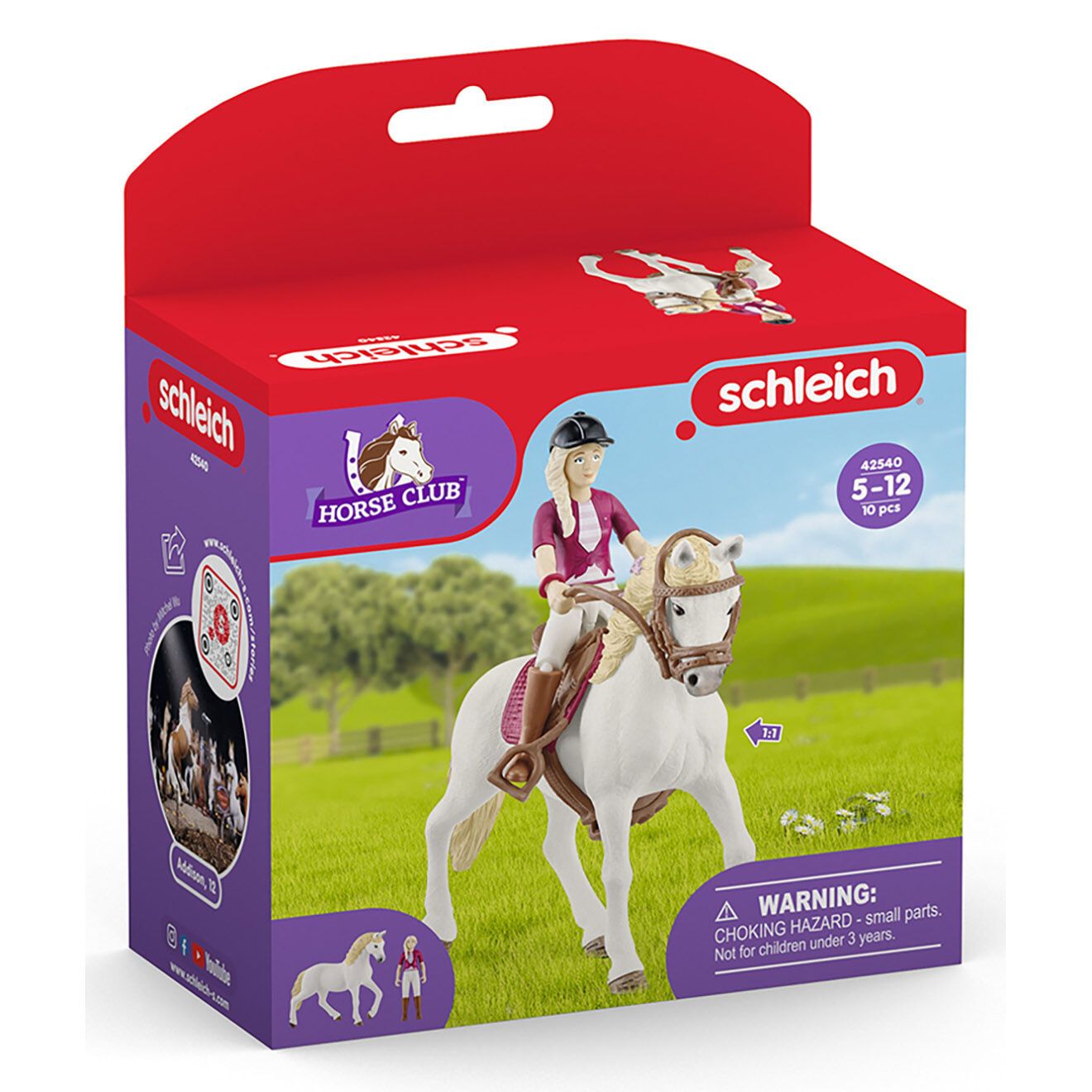Schleich Cavalière Sofia et Blossom multicolore
