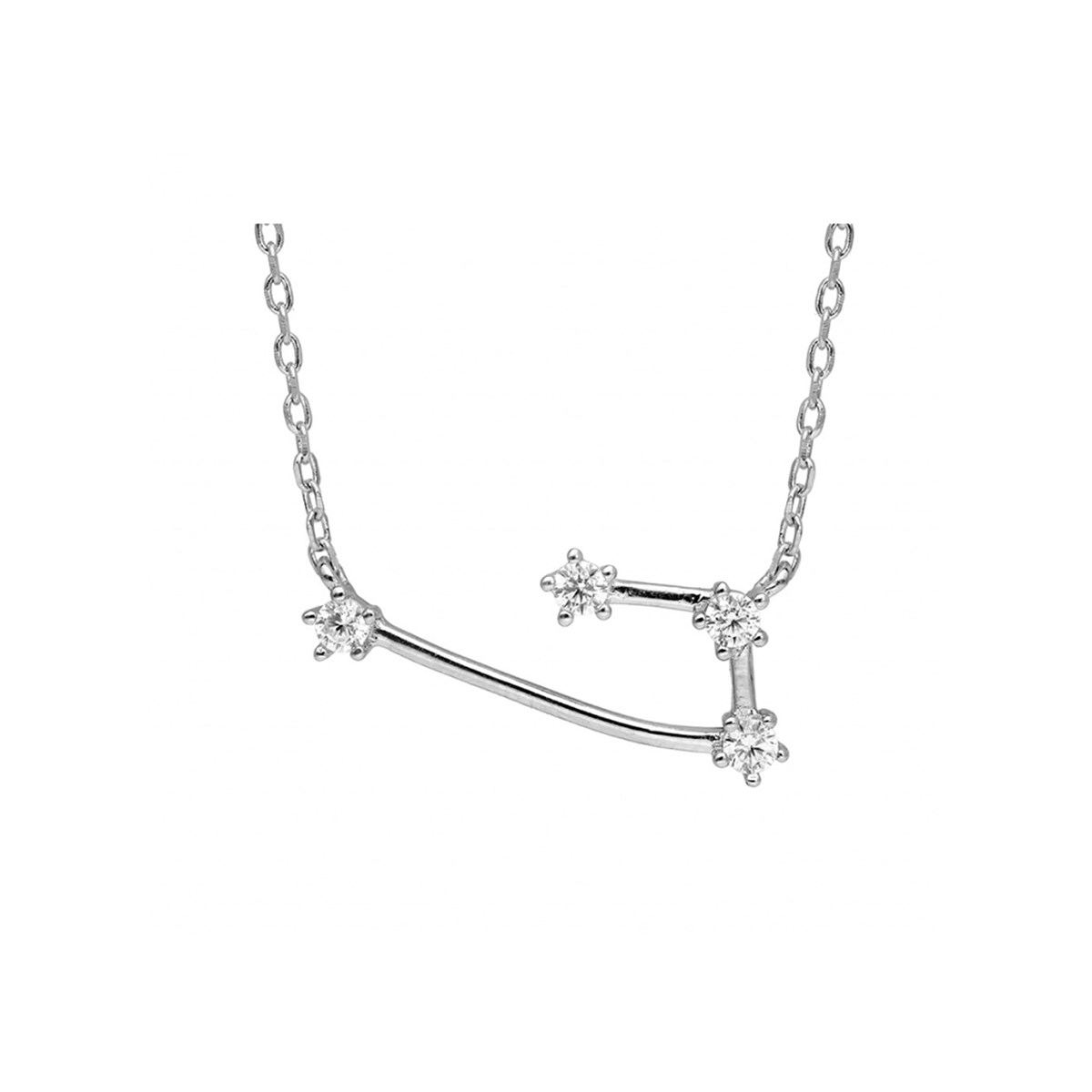 Collier Constellation Bélier - Argent