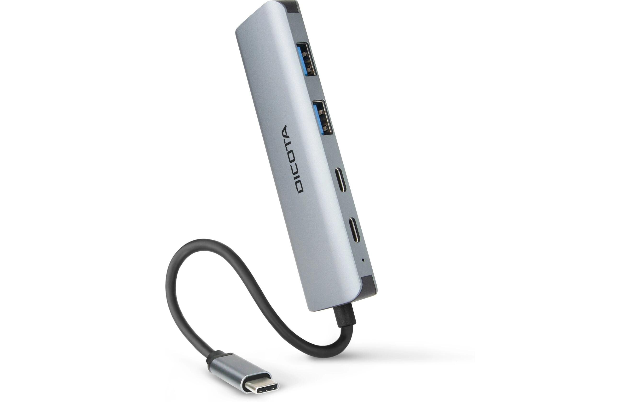 USB-Hub USB-C 4-in-1USB-Hub mit Hochgeschwindigkeits-Datenübertragung
