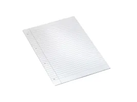 Arbejdsblade A4 linjeret 80g (pakke a 500 ark)
