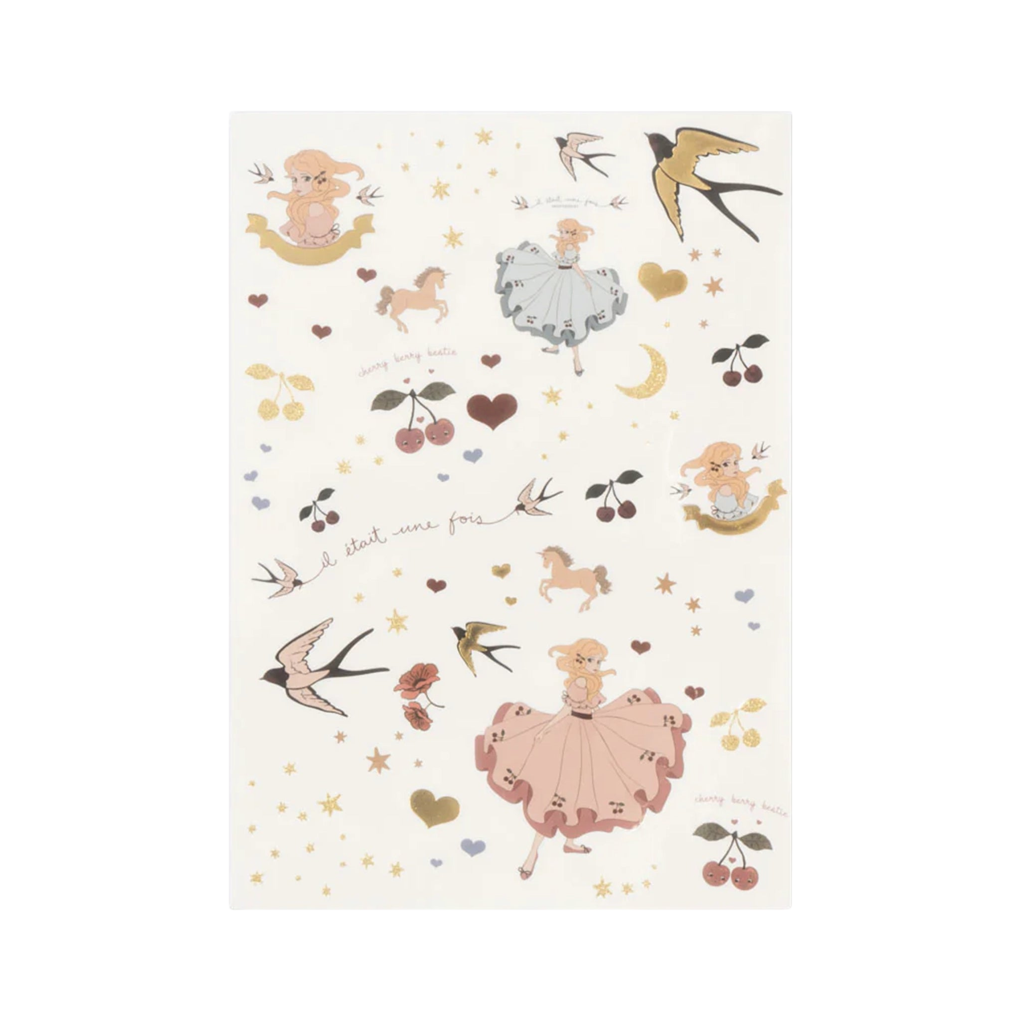 Stylist Set Tattoos   Schmucksticker