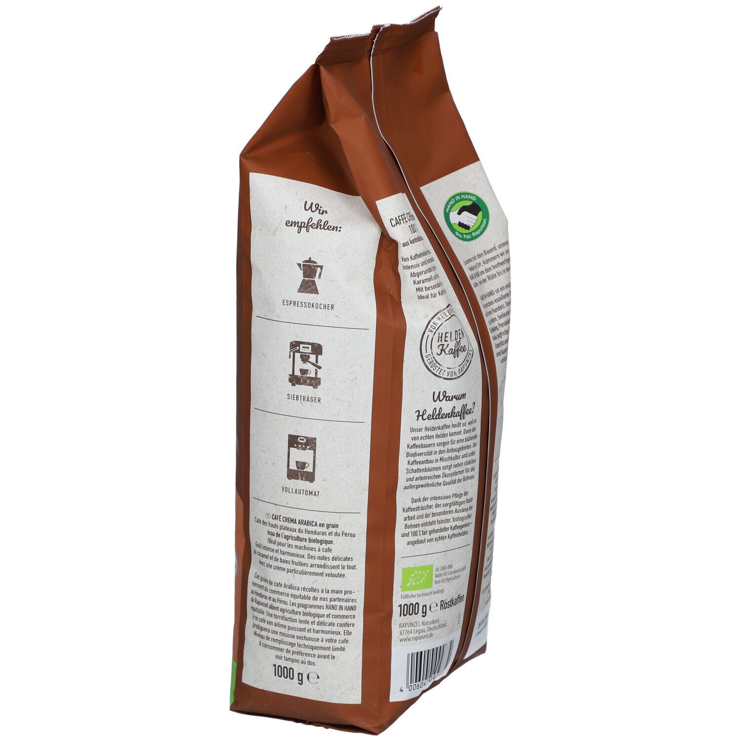 Caffé Creme ganze Bohne