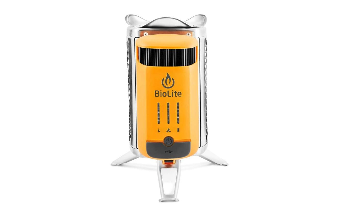 Camping-Grill CampStove 2 +<br>Kocher mit USB-Ladeausgang inkl. Lampe