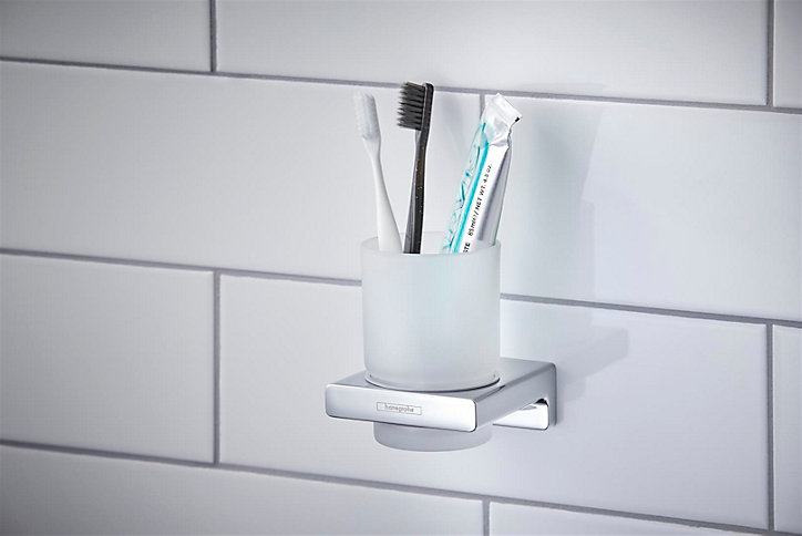 Porte-gobelet à brosse à dents chromé Addstoris Hansgrohe