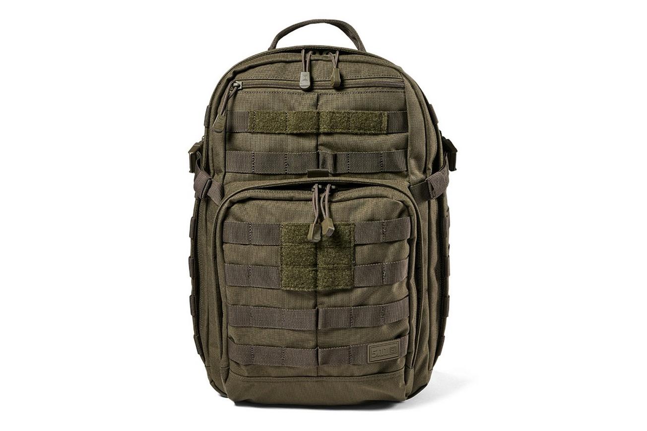 5.11 Rush 12 2.0 Backpack, donkergroen, rugzak met MOLLE-web