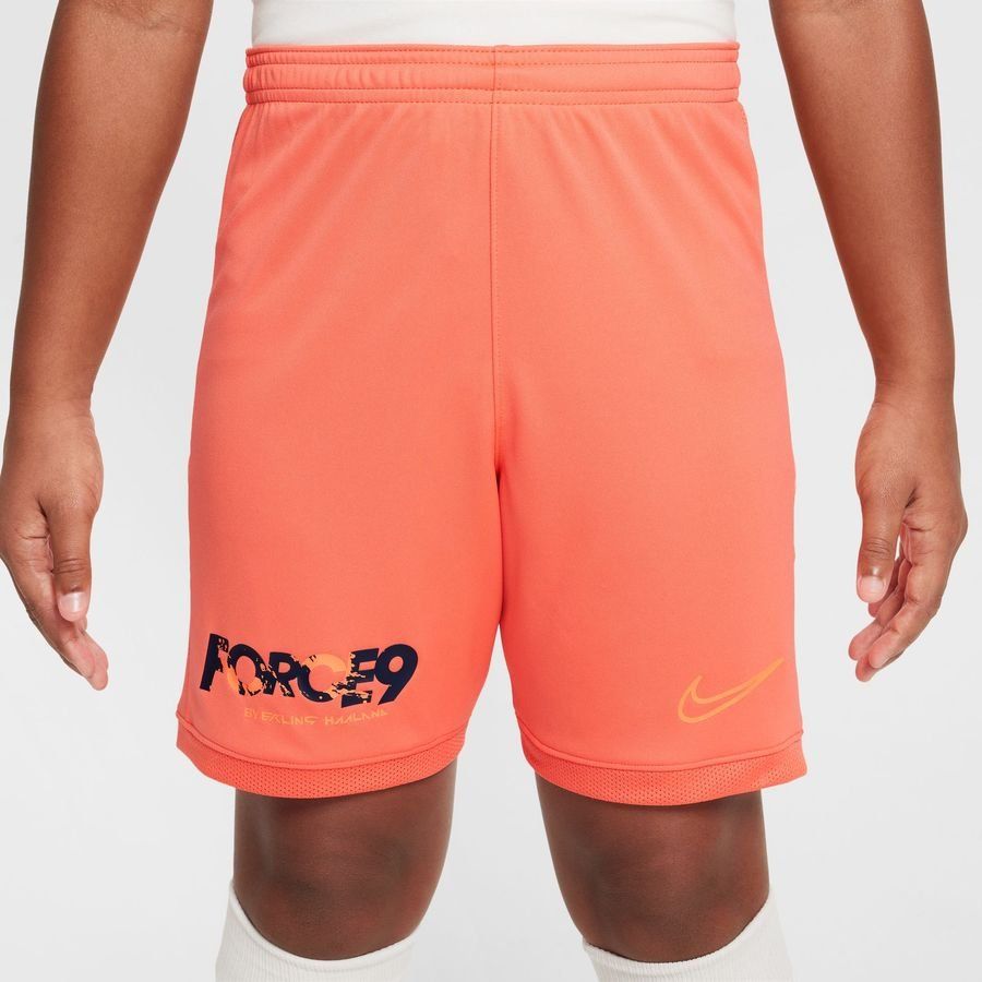Nike Short d'Entraînement Dri-FIT Academy 25 Erling Haaland Personal Edition - Wild Mango/Orange Enfant
