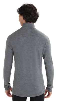 Baselayer Icebreaker 1/2 Zip Merino 260 Tech Gris