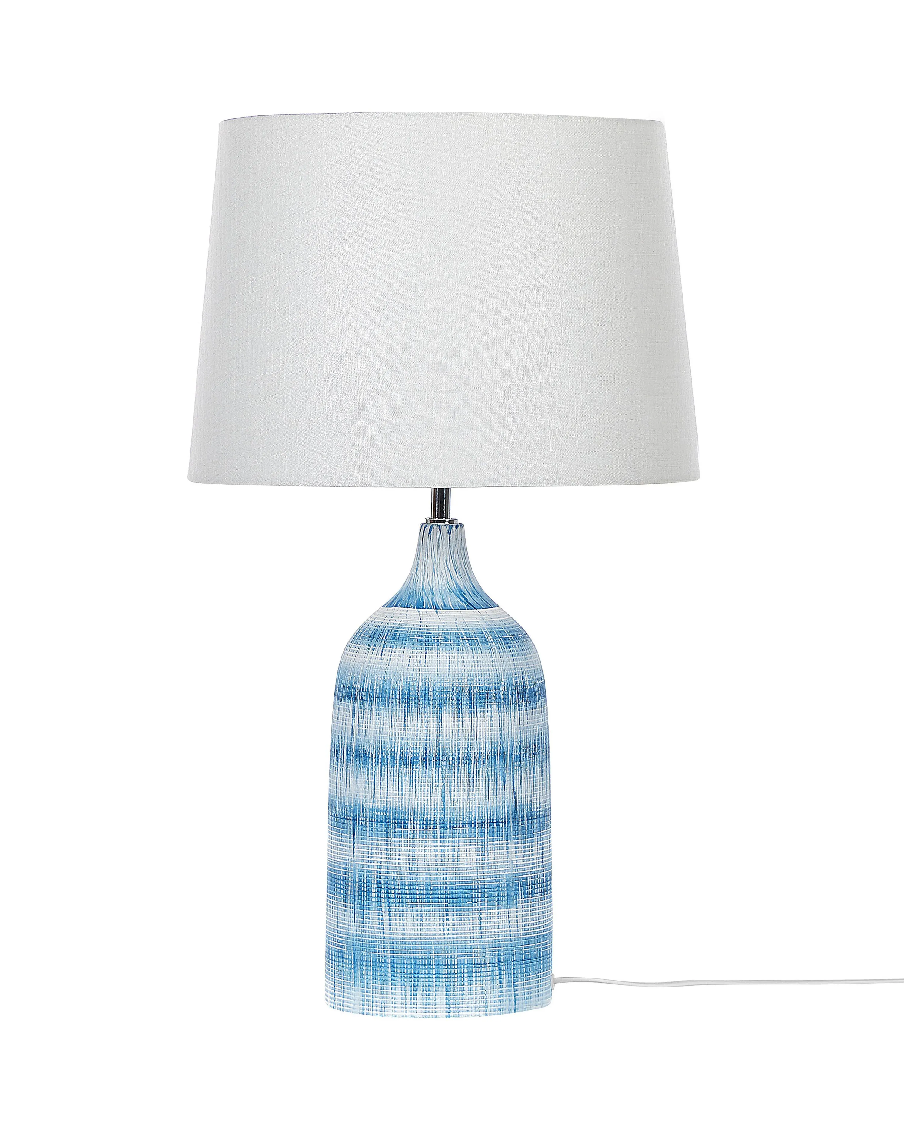 Tafellamp GEORGINA Keramiek Blauw