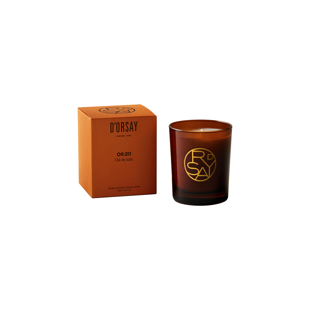 Scented Candle 06:20 Où tu sais 190gr