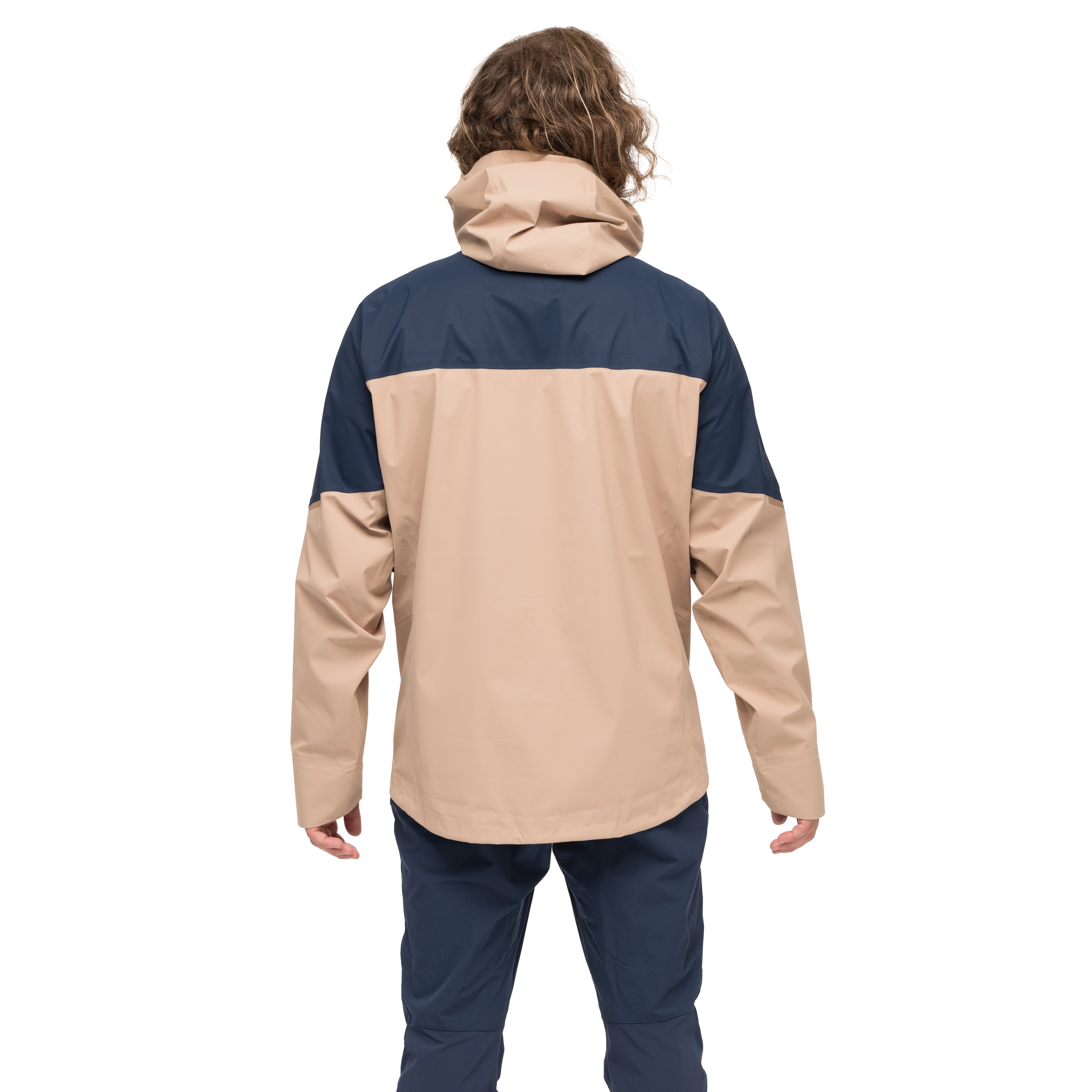 Rabot Allround 3L Shell Jacket Men Warm Sand / Navy Blue