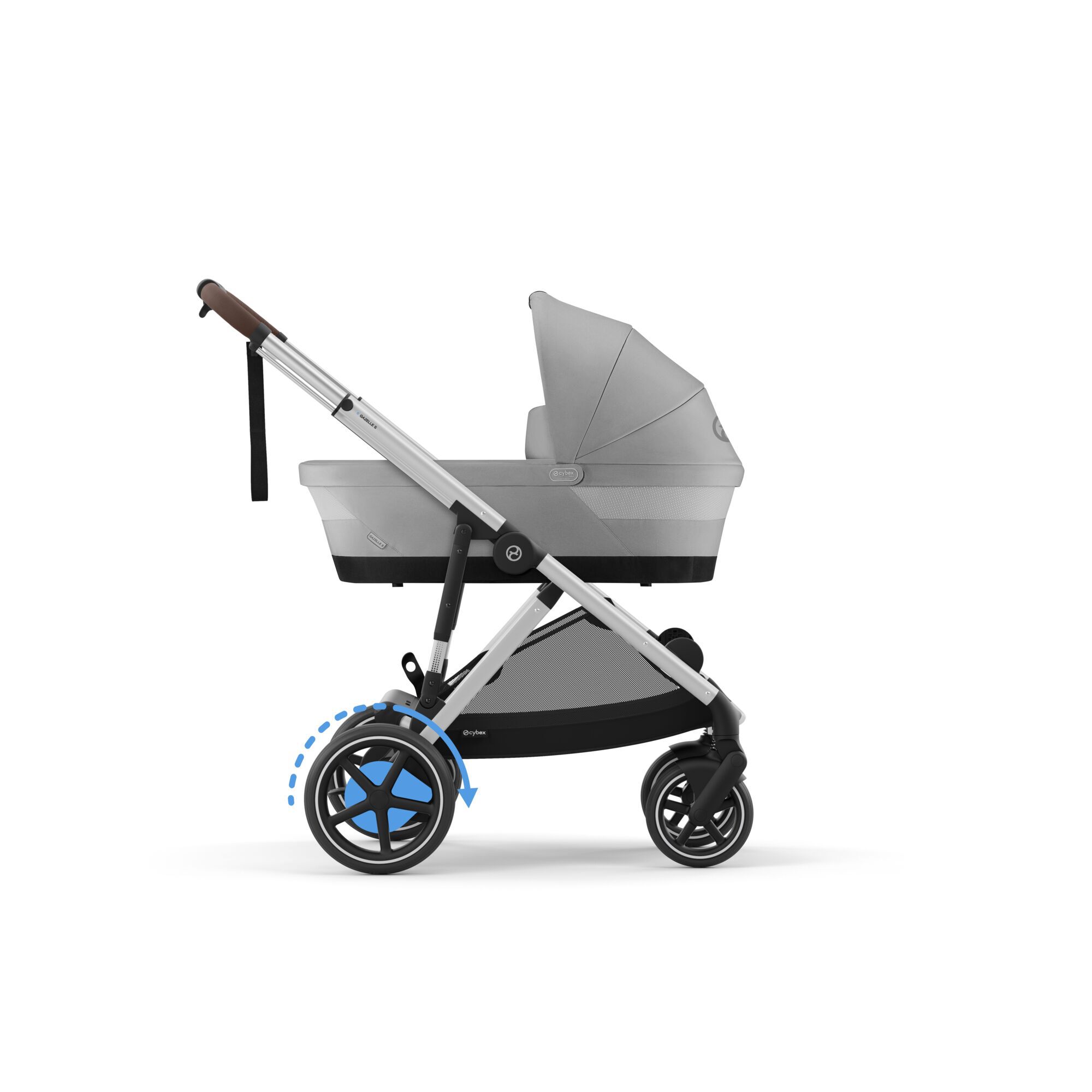 e-Gazelle S Stone Grey (Silver Frame)