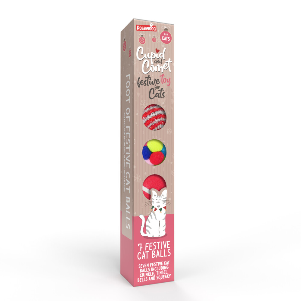 Rosewood Cupid & Comet Feestelijke Kerst Speelballen Set